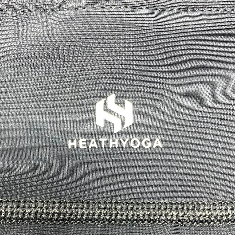 Heathyoga Padded Black Cycling Shorts Women’s Size M